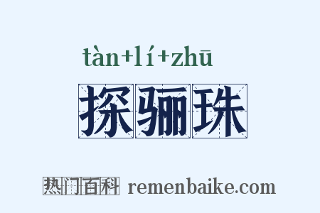 探骊珠是什么意思的图片